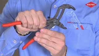 KNIPEX tenacillas para bombas de agua [upl. by Anaujik]