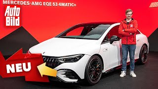 MercedesAMG EQE 53 4Matic 2022  Erster Check im neuen AMG EQE 53  mit Andreas Huber [upl. by Aydni169]