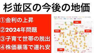 杉並区の土地価格の動きと、今後の見通し [upl. by Myrlene]