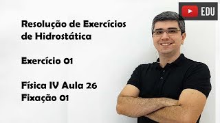 Hidrostática Exercícios Revisão para ENEM  1 [upl. by Spearman]