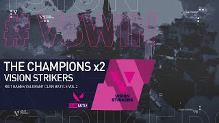 Vision Strikers ClanBattle VOL2 Grand Final Highlight [upl. by Nahgrom]