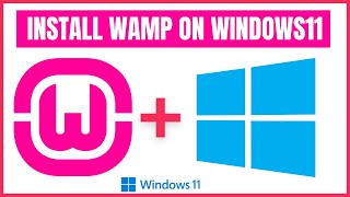 How to Download amp Install WAMP Server on Windows11 [upl. by Ahtebbat821]