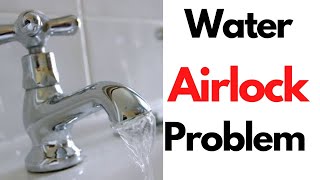 Air lock problem in water pipes  how to remove air from water pipes cookhealthywithritu [upl. by Velleman]