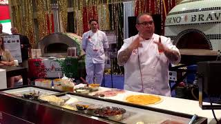 Chef Leo Spizzirri and Forno Bravo at the International Pizza Expo 2018 [upl. by Fulbright234]