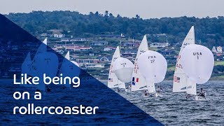 Like Being on a Rollercoaster – Men’s 470 Sailing  Aarhus 2018 [upl. by Noach468]