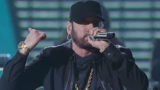 Watch Eminem SURPRISE Oscars With Lose Yourself Performance [upl. by Germann861]