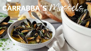 How to make CARRABBAS ITALIAN GRILLS  Mussels [upl. by Sillsby]