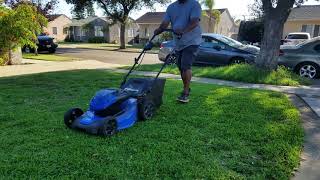 Kobalt 40v mower update [upl. by Manouch]