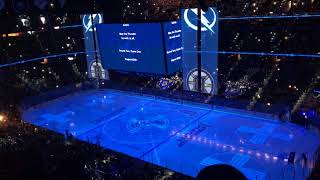 Tampa Bay Lightning Opening Pregame 42818 vs Boston Bruins Round 2 Game 1 [upl. by El]