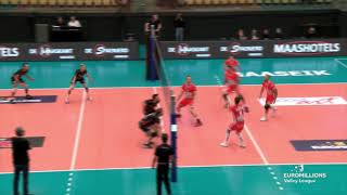 Verslag Greenyard Maaseik vs Caruur Gent 3 1 [upl. by Ettenotna]