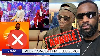 Fally Ipupa a Bomi Musique Concert ya Lille Annulé [upl. by Ronni]