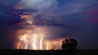 Burze na Podlasiu  time lapse [upl. by Deonne]