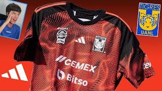 NUEVA TERCERA CAMISETA ADIDAS de TIGRES UANL 20242025 REACCIÓN [upl. by Ahsaz214]