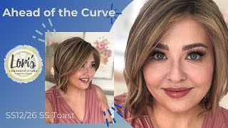 WIG REVIEW Ahead of the Curve by Raquel Welch in color SS1226 SS Toast [upl. by Ykciv648]