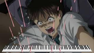 Evangelion  Decisive Battle Piano Cover [upl. by Idnek]