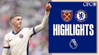 West Ham 03 Chelsea  Blues in DREAMLAND  HIGHLIGHTS  Premier League 202425 [upl. by Adaline]