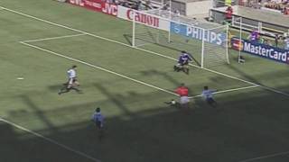 Netherlands  Argentina Bergkamp Goal 1998 HD [upl. by Carnahan656]