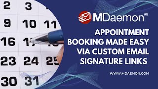 MDaemon Webmail Howto Easy Appointment Booking using Custom Links in Your Email Signature [upl. by Sonny40]