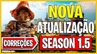 MUITAS CORREÇÕES NOVA ATUALIZAÇÃO SEASON 1 RELOADED WARZONE 4 [upl. by Shayn]