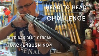 Head to head challenge 1970 Sheridan blue streak vs 1883 Quackenbush No4 [upl. by Morrison]