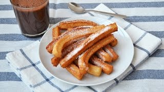 How to Make Churros  Easy Homemade Churros Recipe [upl. by Ewald695]