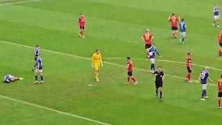 Foul amp Elfmeter FC SCHALKE 04 vs SV WEHEN WIESBADEN 10 [upl. by Acinorrev]