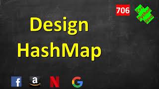 Design HashMap  LeetCode 706  C Java Python [upl. by Wendell]