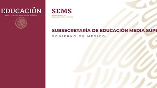 Presentación Subsecretaria de Educación Media Superior [upl. by Hsatan248]