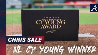 Chris Sale Wins the 2024 NL Cy Young  Atlanta Braves [upl. by Krystin]