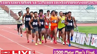 1500 Mans Final Race4TH NATIONAL OPEN U23 ATHLETICS CHAMPIONSHIP 20241500mtr runningathlete [upl. by Paugh880]