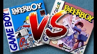 paperboy on gameboy and gameboy color [upl. by Denman]