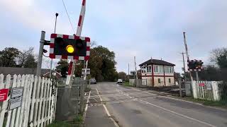 Very Faulty Alarms Ashwell Level Crossing Rutland [upl. by Thesda]