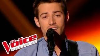 Renan Luce – La Lettre  Jérémy Charvet  The Voice France 2015  Blind Audition [upl. by Hamas112]