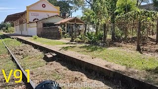 Lavínia SP a Mirandópolis SP V91 NOB Ferrovia Malha Oeste [upl. by Gant]