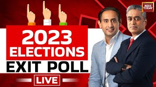 Exit Polls 2023 LIVE  India Todays Opinion Polls For 2023 Elections LIVE  India Today News Live [upl. by Einahpehs]