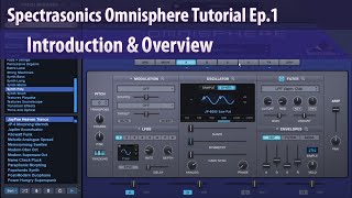 Spectrasonics Omnisphere Tutorial Ep1  Introduction amp Overview [upl. by Ueihttam]