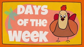 The 7 Days of the Week Song ♫ 7 Days of the Week ♫ Kids Songs by The Learning Station Nersury rehym [upl. by Allekim349]