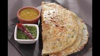 Rawa Dosa  Sanjeev Kapoor Khazana [upl. by Liuka]