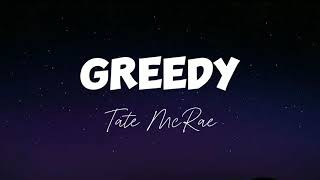 Tate McRae  Greedy lyrics [upl. by Hetti]