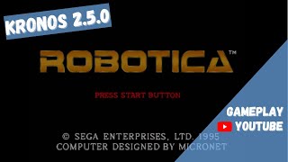 Robotica  Cybernation Revolt Europe Gameplay Sega Saturn Emulator [upl. by Cris414]