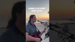 Coward Of The County  LIVE countrymusic kennyrogers cover [upl. by Sumedocin477]