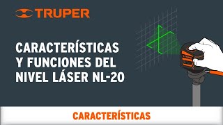 Características y funciones del Nivel Láser NL20 TRUPER [upl. by Asuncion160]