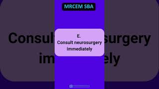 MRCEM SBA  35 [upl. by Offen]