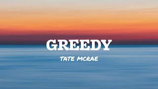 Greedy  Tate McRae Lyrical Music Video [upl. by Reivaz649]