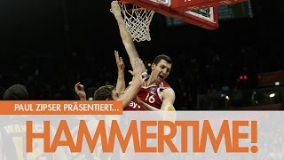 Hammertime Paul Zipser steigt beim FastbreakDunk ganz hoch [upl. by Francene]