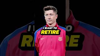 Lewandowski’s retirement plan revealed… will Barca fans let him rest football [upl. by Htebasil]