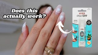 You NEED THIS PRODUCT If You Wear Press On Nails  How To Remove Press On Nails [upl. by Freiman]