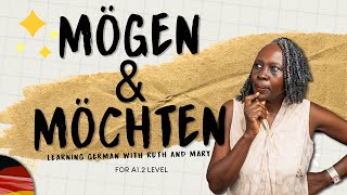 Mögen und Möchten to like explained German Lesson 6 A12 YouTube [upl. by Yllor]