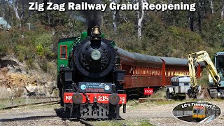 The Zig Zag Railway Grand Reopening  LCs Transport Video 62 [upl. by Hplar]