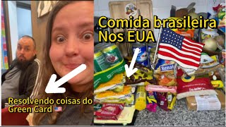 EXAME E VACINAS PARA O GREEN CARD  COMPRAS DE COMIDA BRASILEIRA NOS ESTADOS UNIDOS  VLOGÃƒO [upl. by Ramsden720]